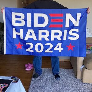 Joe Biden Kamala Harris Flag for 2024 | Joe Biden Flag | Presidential Election | Great Gift for Democrats | US Based Small Business