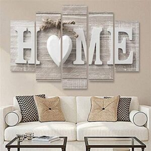 yealise abstract home five couplet painting home decoration living room bedroom background wall hanging picture frameless picture core