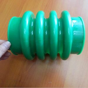 Occus RAMMER BELLOW BOOT UNIVERSAL STAMPER JUMPING JACK DUST OFF CORRUGATED BOX ID 139MM X HT193MM - (Color: GREEN)