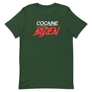 libertarian country cocaine biden shirt forest
