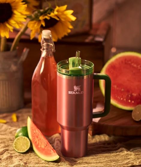 Stanley 40 oz. Quencher H2.0 FlowState Tumbler - Watermelon Moonshine