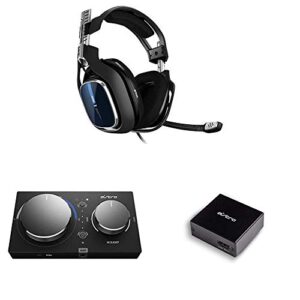 astro gaming a40 tr wired headset with astro audio v2 mixamp pro tr with dolby audio & astro gaming hdmi adapter for-playstation 5