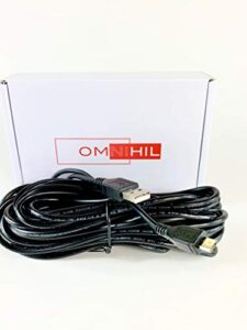omnihil 30 feet long high speed usb 2.0 cable compatible with astro gaming mixamp pro tr for ps4