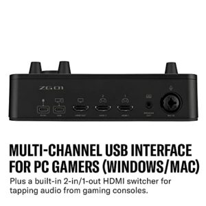 Yamaha ZG01 Gaming Mixer for Voice Chat and Game Streaming