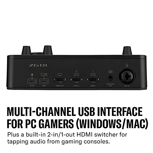 Yamaha ZG01 Gaming Mixer for Voice Chat and Game Streaming
