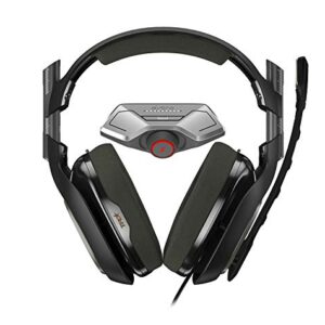 ASTRO Gaming A40 TR Headset w/MixAmp M80 for Xbox One, Mod Kit Compatible, Gaming Headset for Xbox One, PC - Bulk Packaging - Black/Olive
