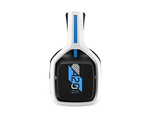 ASTRO Gaming A20 Wireless Headset Gen 2 for PlayStation 5, PlayStation 4, PC & Mac - White/Blue (Renewed)