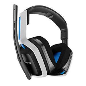 ASTRO Gaming A20 Wireless Headset Gen 2 for PlayStation 5, PlayStation 4, PC & Mac - White/Blue (Renewed)