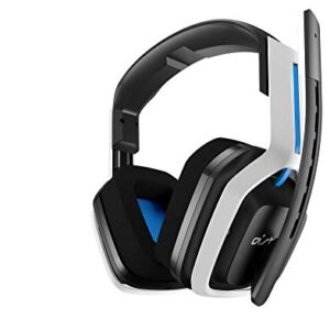 ASTRO Gaming A20 Wireless Headset Gen 2 for PlayStation 5, PlayStation 4, PC & Mac - White/Blue (Renewed)