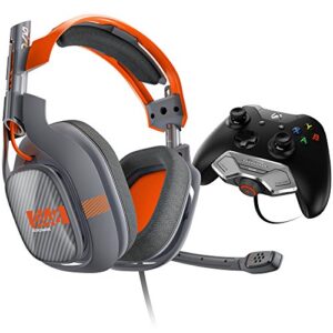 astro gaming a40 headset + mixamp m80 - dark grey/orange - xbox one (2014 model)