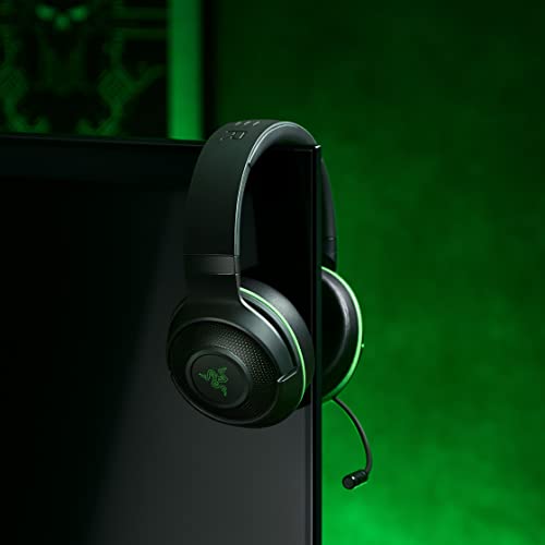 Razer Kraken X Ultralight Gaming Headset: 7.1 Surround Sound - Lightweight Aluminum Frame - Bendable Cardioid Microphone - for PC, PS4, PS5, Switch, Xbox One, Xbox Series X|S, Mobile - Green