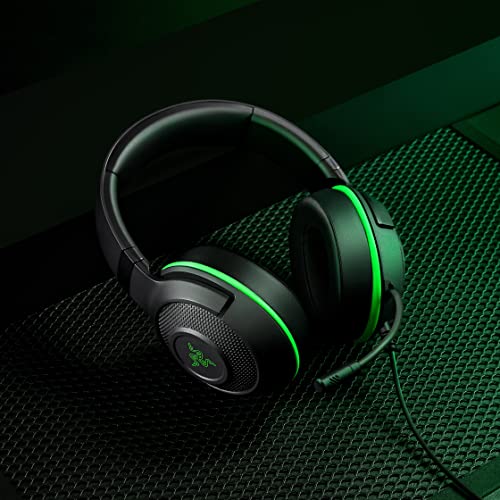 Razer Kraken X Ultralight Gaming Headset: 7.1 Surround Sound - Lightweight Aluminum Frame - Bendable Cardioid Microphone - for PC, PS4, PS5, Switch, Xbox One, Xbox Series X|S, Mobile - Green