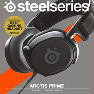 SteelSeries Arctis Prime - Competitive Gaming Headset - High Fidelity Audio Drivers - Multiplatform Compatibility (Renewed)