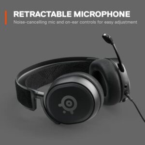 SteelSeries Arctis Prime - Competitive Gaming Headset - High Fidelity Audio Drivers - Multiplatform Compatibility (Renewed)