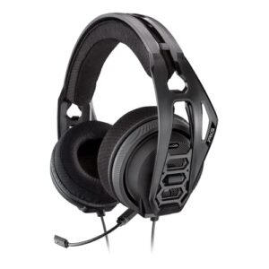 rig 400hc multiplatform performance gaming headset with removable noise canceling microphone for xbox series x|s, xbox one, playstation, ps4, ps5, nintendo switch, and pc - black