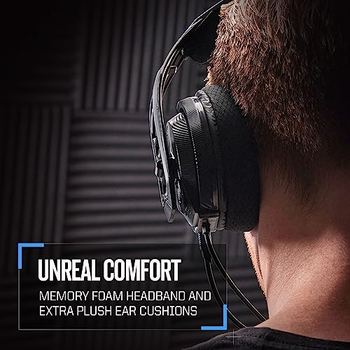 RIG 400HC Multiplatform Performance Gaming Headset with Removable Noise Canceling Microphone for Xbox Series X|S, Xbox One, Playstation, PS4, PS5, Nintendo Switch, and PC - Black