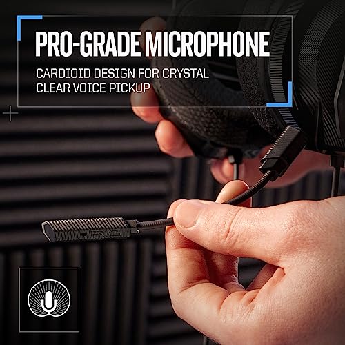 RIG 400HC Multiplatform Performance Gaming Headset with Removable Noise Canceling Microphone for Xbox Series X|S, Xbox One, Playstation, PS4, PS5, Nintendo Switch, and PC - Black