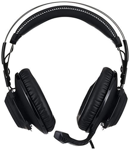 HyperX Cloud Revolver - Gaming Headset with HyperX 7.1 Surround Sound, Signature Memory Foam, Premium Leatherette, Steel Frame, Detachable Noise-Cancellation Microphone