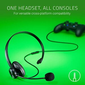 Razer Tetra Streaming Headset: Lightweight Frame, Bendable Cardioid Microphone, for PC, Xbox, PS4, Nintendo Switch, Reversible Left/Right Orientation