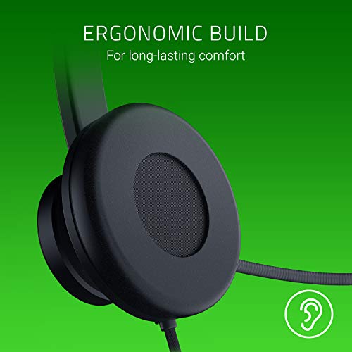 Razer Tetra Streaming Headset: Lightweight Frame, Bendable Cardioid Microphone, for PC, Xbox, PS4, Nintendo Switch, Reversible Left/Right Orientation