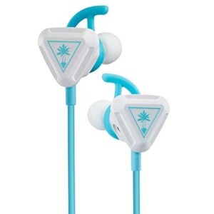 Turtle Beach Battle Buds In-Ear Gaming Headset for Mobile & PC with 3.5mm, Xbox Series X/S, Xbox One, PS5, PS4, PlayStation, Switch – Lightweight, In-Line Controls - White/Teal