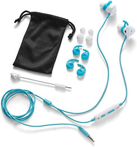 Turtle Beach Battle Buds In-Ear Gaming Headset for Mobile & PC with 3.5mm, Xbox Series X/S, Xbox One, PS5, PS4, PlayStation, Switch – Lightweight, In-Line Controls - White/Teal