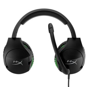 HyperX CloudX Stinger - Official Xbox Licensed Gaming Headset, Lightweight, Rotating Ear Cups, Memory Foam, Comfort, Durability, Steel Sliders, Swivel-to-Mute Noise-Cancellation Microphone