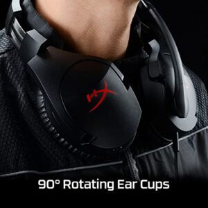 HyperX Cloud Stinger – Gaming Headset, Lightweight, Comfortable Memory Foam, Swivel to Mute Noise-Cancellation Mic, Works on PC, PS4, PS5, Xbox One, Xbox Series X|S and Mobile,Black