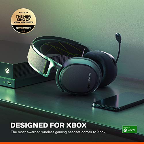 SteelSeries Arctis 9X Wireless Gaming Headset – Integrated-Xbox Wireless + Bluetooth – 20+ Hour Battery Life – for-Xbox One and Series X