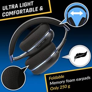 KLIM Lynx - New 2023 - Wireless Gaming Headset PS4 PS5 Switch PC - Long Lasting Battery + Ultra Low Latency + 3D Vibrations + RGB - Lightweight Wireless Gaming Headphones with Mic