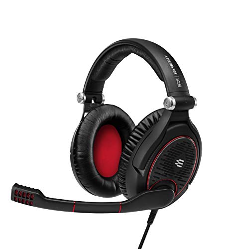 EPOS I SENNHEISER GAME ZERO Gaming Headset, Closed Acoustic with Noise Cancelling Microphone, Foldable, Flip-to-mute, Ligthweight, PC, Mac, Xbox One, PS4, Nintendo Switch, and Smartphone compatible.