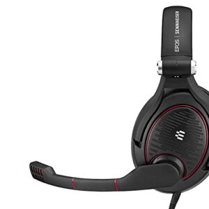 EPOS I SENNHEISER GAME ZERO Gaming Headset, Closed Acoustic with Noise Cancelling Microphone, Foldable, Flip-to-mute, Ligthweight, PC, Mac, Xbox One, PS4, Nintendo Switch, and Smartphone compatible.