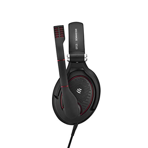 EPOS I SENNHEISER GAME ZERO Gaming Headset, Closed Acoustic with Noise Cancelling Microphone, Foldable, Flip-to-mute, Ligthweight, PC, Mac, Xbox One, PS4, Nintendo Switch, and Smartphone compatible.