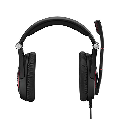 EPOS I SENNHEISER GAME ZERO Gaming Headset, Closed Acoustic with Noise Cancelling Microphone, Foldable, Flip-to-mute, Ligthweight, PC, Mac, Xbox One, PS4, Nintendo Switch, and Smartphone compatible.