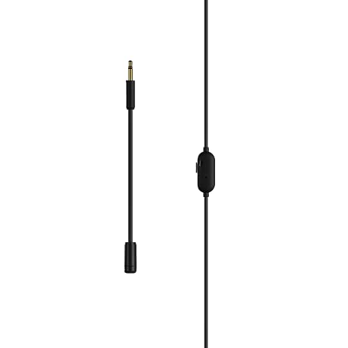 SteelSeries Tusq in-Ear Mobile Gaming Headset – Dual Microphone with Detachable Boom Mic – Ergonomic Suspension Design Earphones – for Mobile