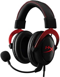 hyperx cloud ii gaming headset for pc & ps4 & xbox one,nintendo switch - red (khx-hscp-rd) (renewed)