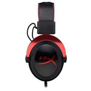 HYPERX Cloud II Gaming Headset for PC & PS4 & Xbox One,Nintendo Switch - Red (KHX-HSCP-RD) (Renewed)