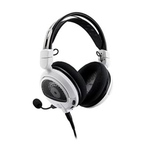 Audio-Technica ATH-GDL3WH Open-Back Gaming Headset, White