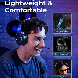 HECATE by Edifier G30 II Wired Gaming Headset, 7.1 Virtual Surround Sound Gaming Headphones with Detachable Noise Cancelling Microphone for PC/MAC/PS4/PS5, RGB Lighting