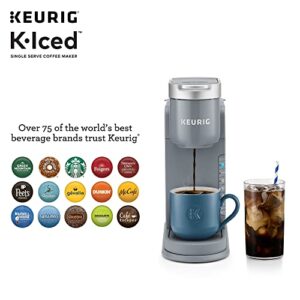 Keurig K-Iced Single Serve Coffee Maker, Gray