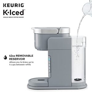 Keurig K-Iced Single Serve Coffee Maker, Gray