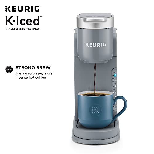 Keurig K-Iced Single Serve Coffee Maker, Gray