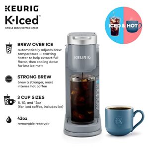 Keurig K-Iced Single Serve Coffee Maker, Gray