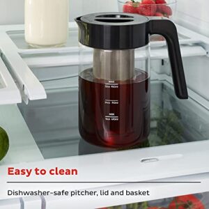 Instant Cold Brew Electric Coffee Maker, From the Makers of Instant Pot, Quickly Cold Brew Coffee, Customize Your Brew Strength, Easy-to-Use, Dishwasher Safe Glass Pitcher, Brew Up to 32 Ounces