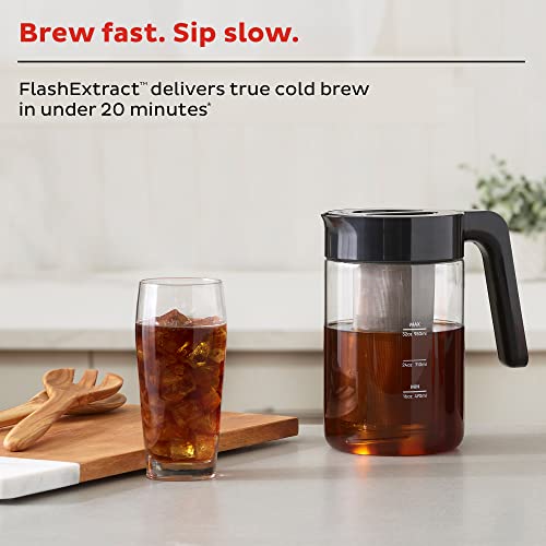 Instant Cold Brew Electric Coffee Maker, From the Makers of Instant Pot, Quickly Cold Brew Coffee, Customize Your Brew Strength, Easy-to-Use, Dishwasher Safe Glass Pitcher, Brew Up to 32 Ounces