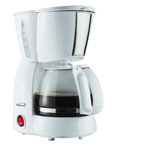 Brentwood 4-Cup Coffee Maker (White)