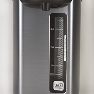 Zojirushi Micom Water Boiler & Warmer, 135 oz. / 4.0 Liters, Silver