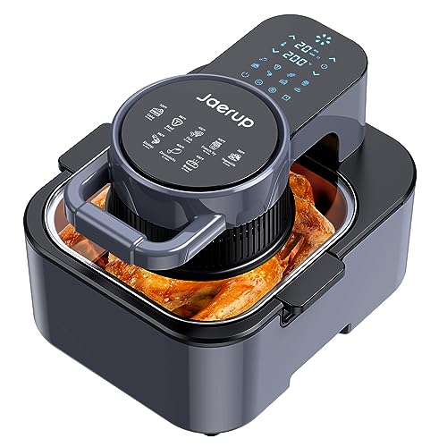 Air Fryer, 1750W 8Qt Visualized Airfryer with Non-stick and Dishwasher-Safe Basket, Healthy Cooking 85% Oil Less, 6-in-1 Low-noise Airfryer that Roast, Bake, Broil, Dehydrate, Reheat