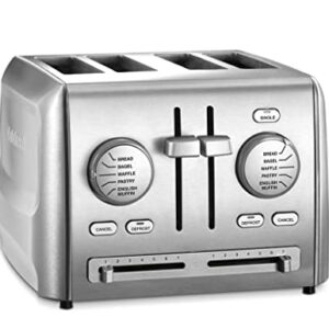 Cuisinart CPT-640P1 4-Slice Custom Select Toaster, Stainless Steel