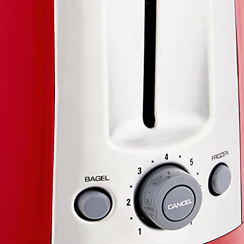 BLACK+DECKER 2-Slice Toaster, Red, TR1278RM